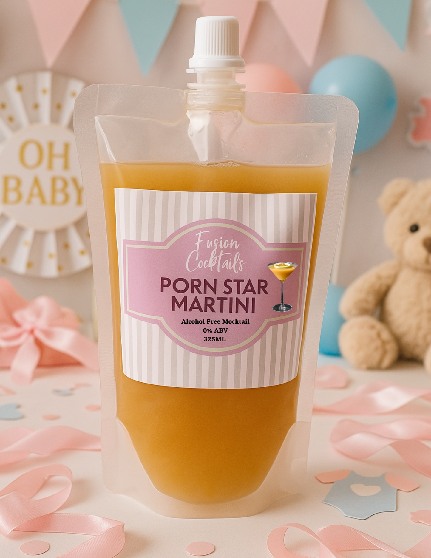 Porn Star Martini Alcohol Free Mocktail Pouch