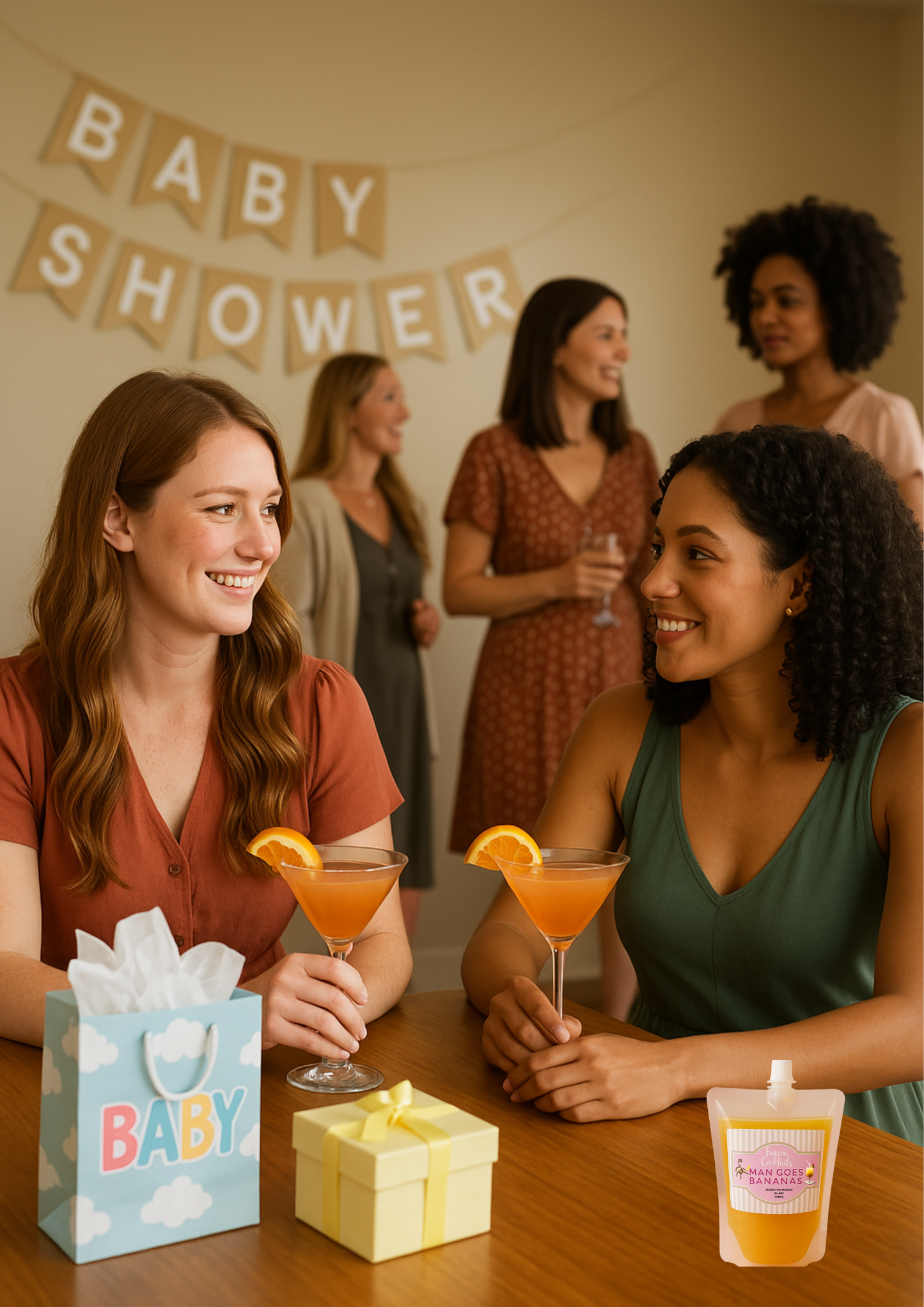 Man Goes Bananas Alcohol Free Mocktail