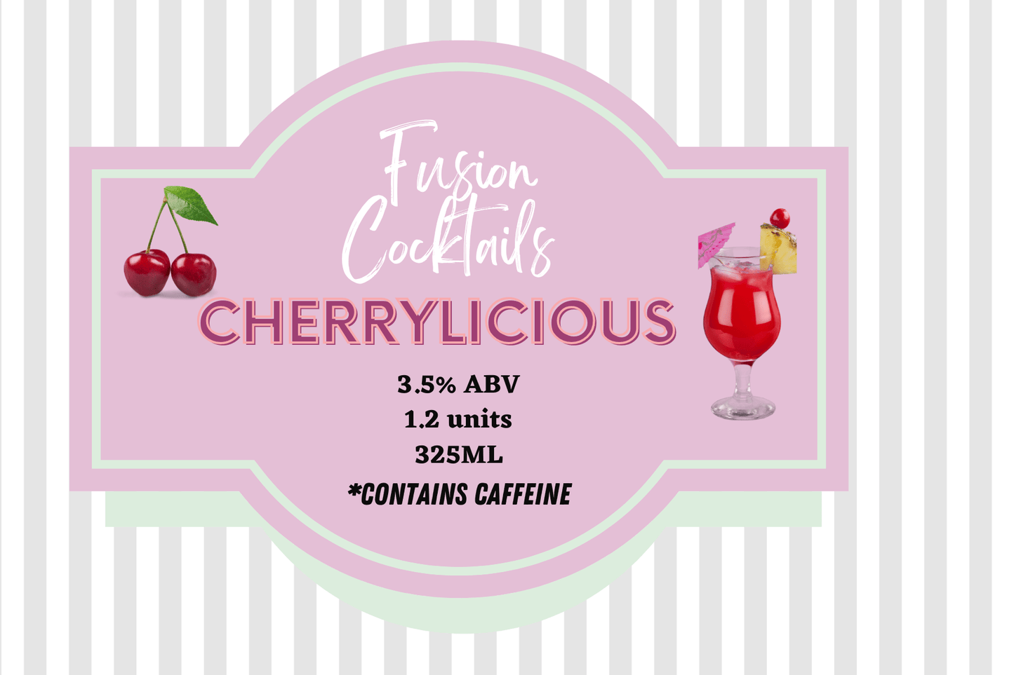Cherrylicious Cocktail Pouch - Fusion Cocktails