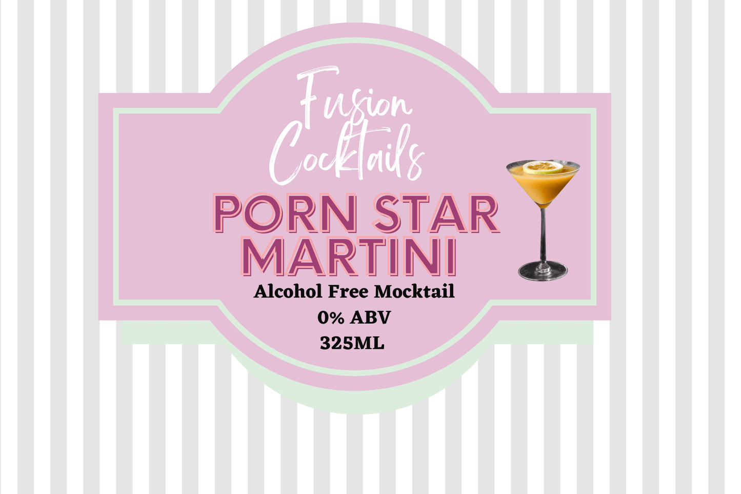 Porn Star Martini Mocktail - Fusion Cocktails