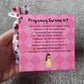 Adorable Pregnancy Survival Kit Gift Bag - Memorable Keepsake for New Mums
