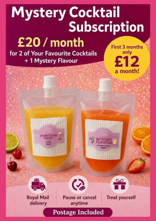 🍸 Mystery Cocktail Subscription £20