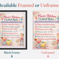 Mum’s Kitchen Rules – A4 Print (Framed or Unframed)