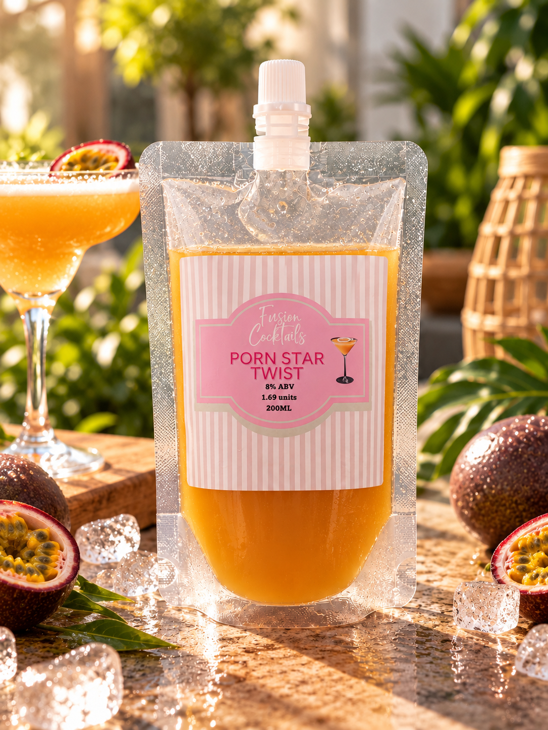 Porn Star Twist Pre Mixed Cocktail Pouch