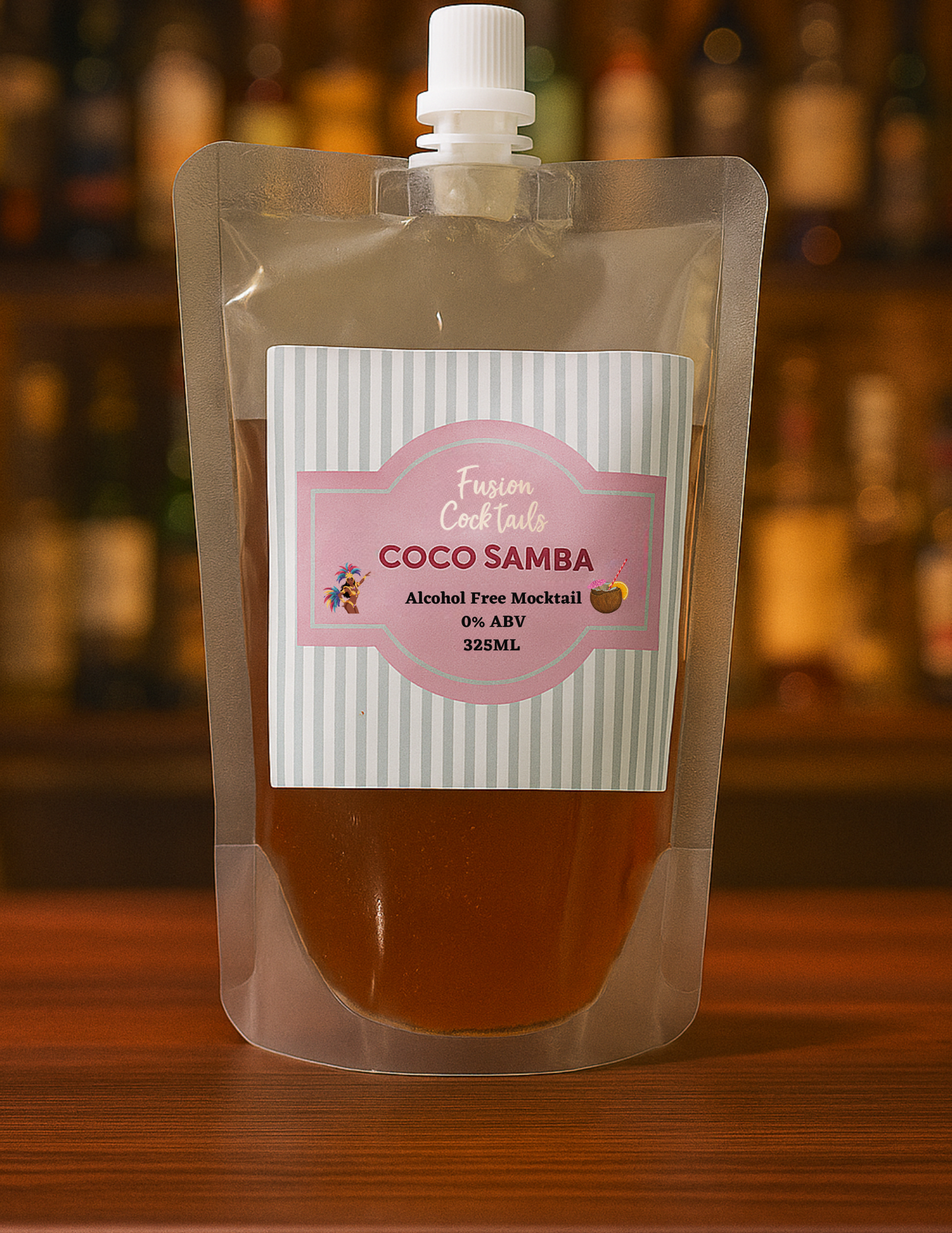 Coco Samba Alcohol Free Mocktail Pouch