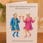 Funny Friendship Card for Women – Cheeky Older Ladies A5 Greeting Card with Pink Envelope