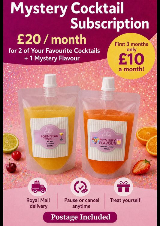 🍸 Mystery Cocktail Subscription £20