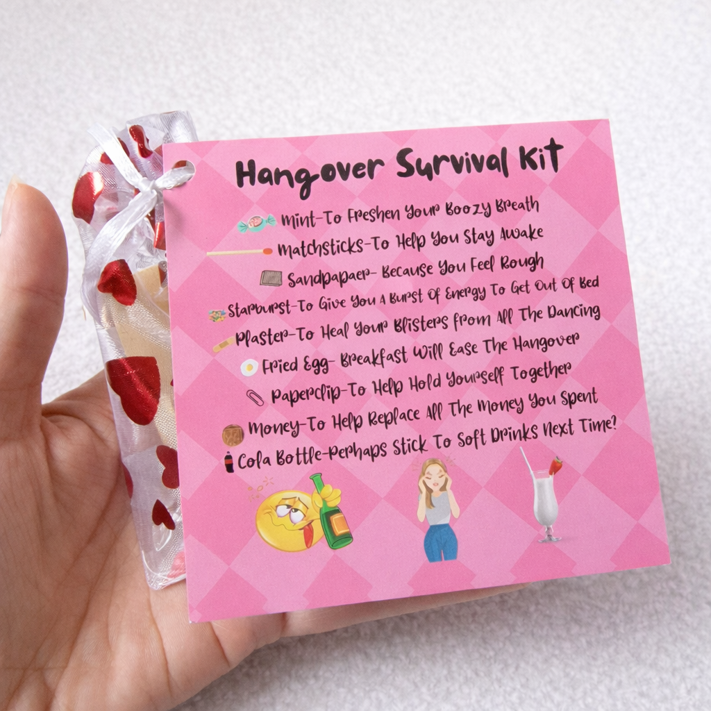 Hangover Rescue Kit - Fun Keepsake Gift Set
