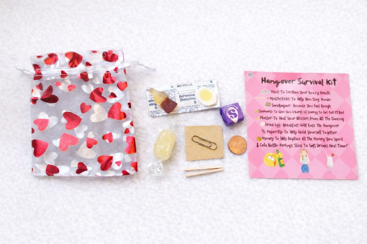 Hangover Rescue Kit - Fun Keepsake Gift Set