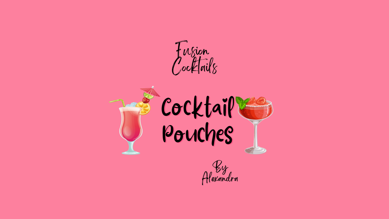 Pre Mixed Ready To Drink Cocktail & Mocktail Pouches Fusion Cocktails