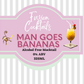 Man Goes Bananas Mocktail - Fusion Cocktails